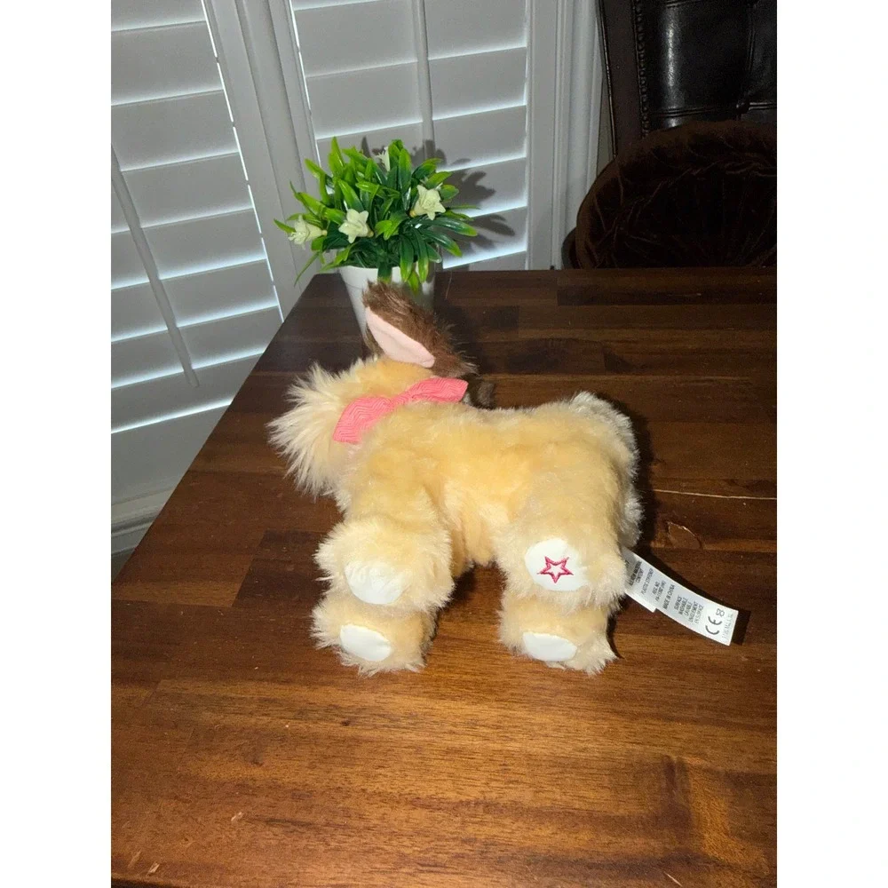 American Girl Truly Me Terrier Puppy Plush Dog Blue‎ Glitter Collar GYJ97er